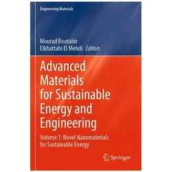 Advanced Materials for Sustainable Energy and Engineering, Fachbücher von Mourad Boutahir, El Mehdi