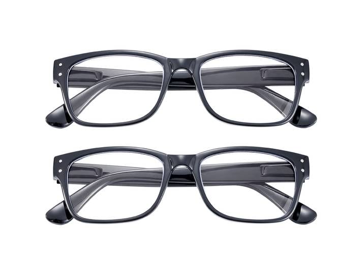 2er-Set Bildschirm-Brille mit Blaulicht-Filter, +1,5 Dioptrien