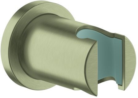 Grohe Handbrausehalter Rainshower nicht verstellbar, runde Rosette, nickel gebürstet