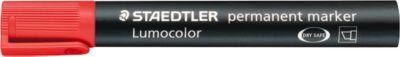 STAEDTLER Lumocolor permanent marker 350, 10 Stück, rot