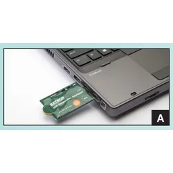 10 Stück Extech THD5 mobiler Einweg Temperatur Datenlogger USB Transport Überwac...