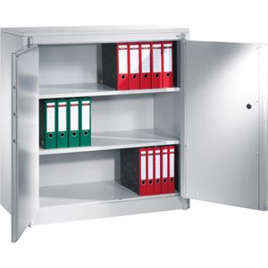 CP-Möbel Aktenschrank Certos, 1181-00, aus Metall, feuerfest, feuerfest, 120 x 122,6 x 50 cm (B/H/T), lichtgrau