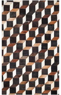 SAFAVIEH Handmade Studio Leather Relinde Modern Leather Rug