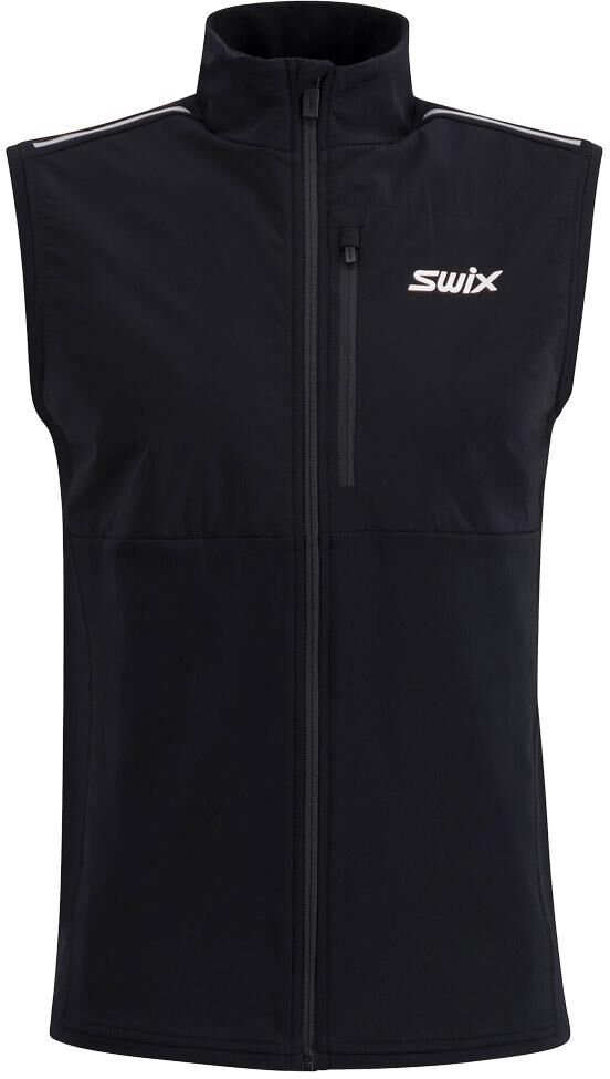 Swix  - Focus Warm Vest Black - S - Veste sans manche