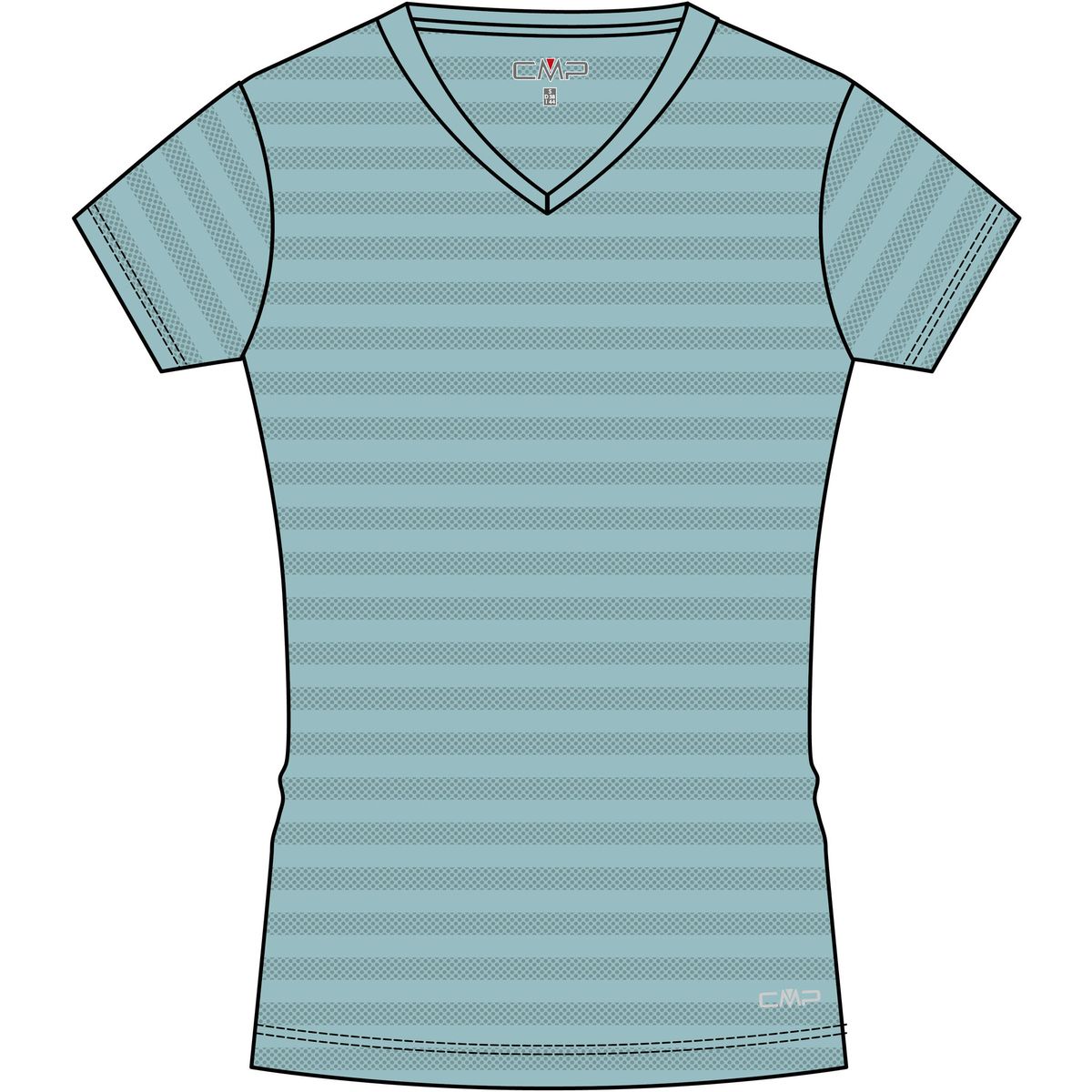 CMP Woman T-shirt lagoon (E555) 34 31T7666-E555-34