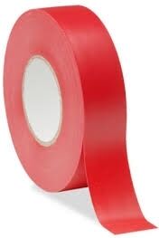 Faeg Nastro Isolante Rosso In Pvc Autoestinguente 0.13x19mm Da 25m  - Fg27193
