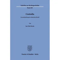 Custodia, Fachbücher von Jan Dirk Harke