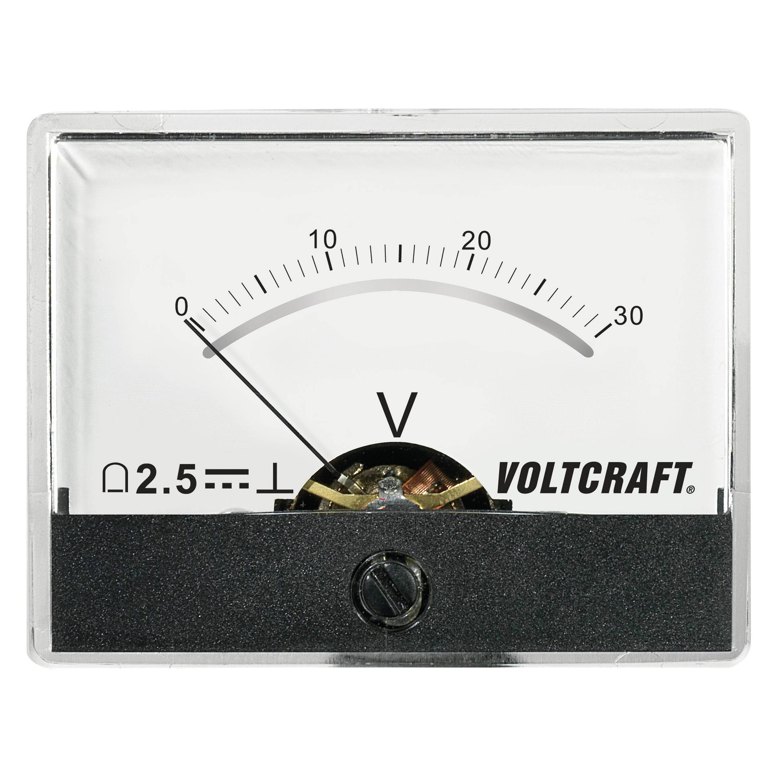 Voltcraft Einbau-Messgerät AM-60X46/60V/DC (AM-60X46/30V/DC)