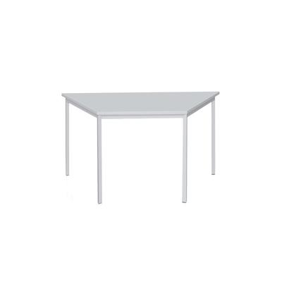 Trapeztisch, 750 x 1600 x 800 mm, lichtgrau