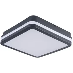 Kanlux LED-Decken-Wandleuchte "BENO" 18W 840 220mm x 220mm Graphite