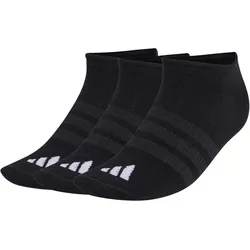 3er Pack adidas Thin&Light Sportswear No Show Socken KD6719 - black/black/white 43-45