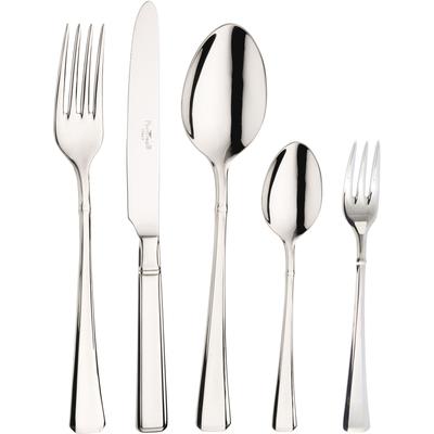 Besteck-Set PINTINOX "Leonardo", silber (edelstahlfarben), 30 Stk., Edelstahl 18/10, Essbesteck-Sets