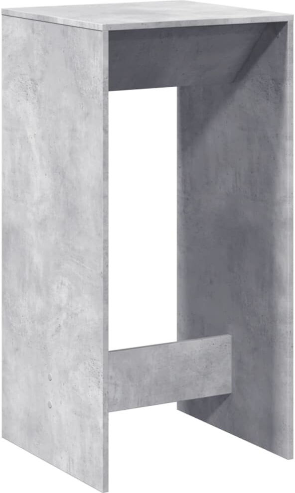 DEvidaxl 54-9 Rectangular Dining Table Concrete grey