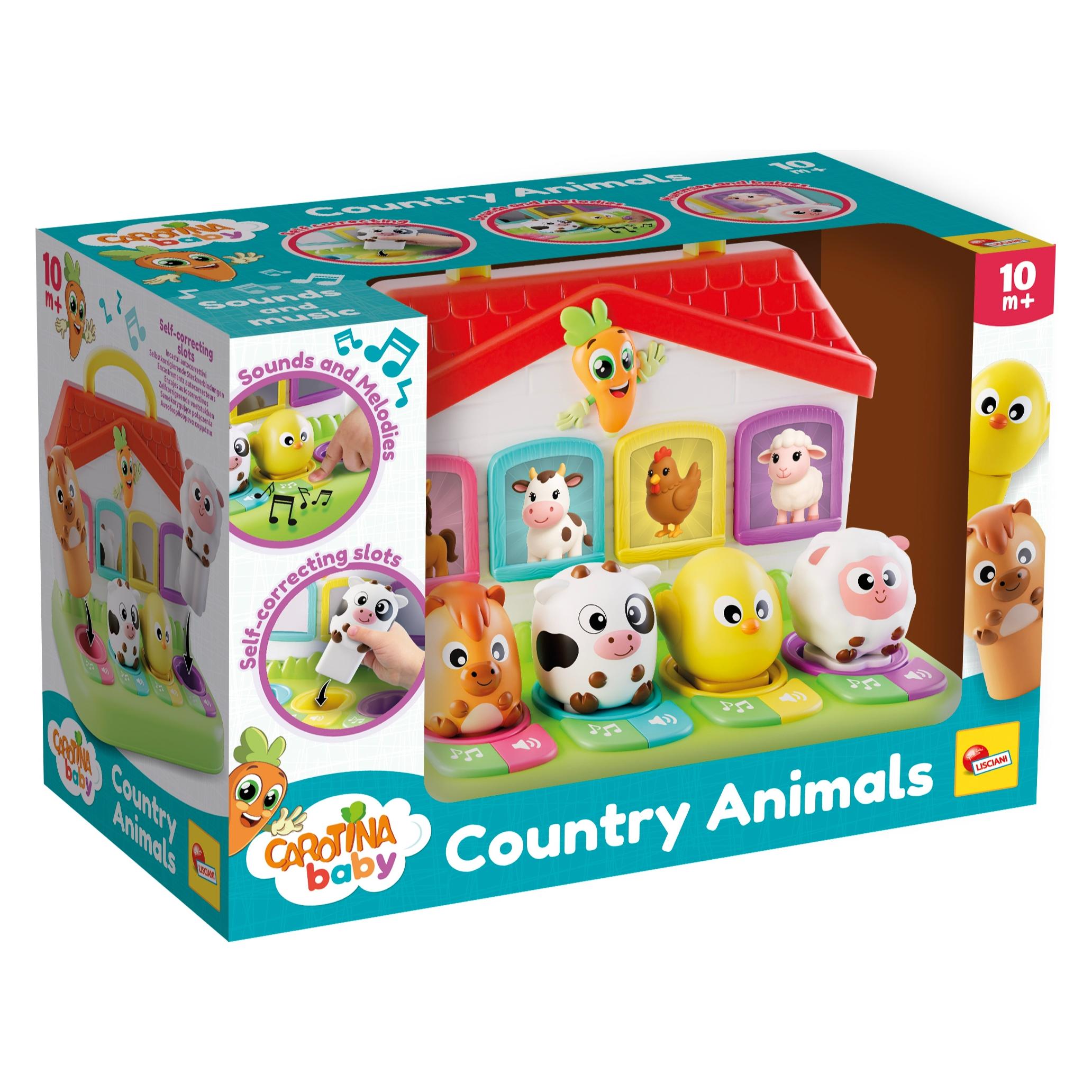 Lisciani Carotina Baby Country Animals (Deutsch) (68648499)