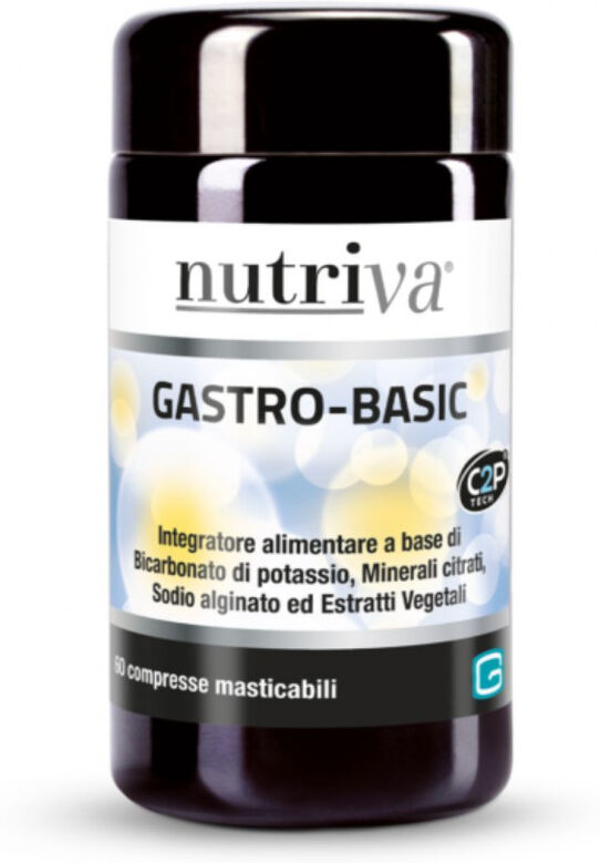 Cabassi(Nutriva) Nutriva Gastro Basic Integratore Benessere Digestivo 60 Cpr