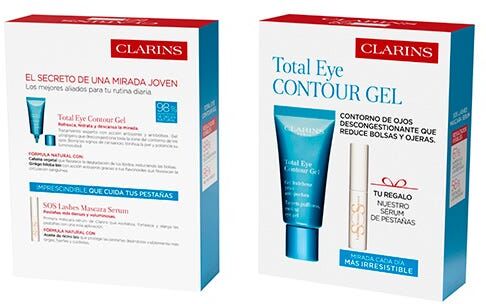 Clarins Cofre Ojos Total Eye Blue Gel