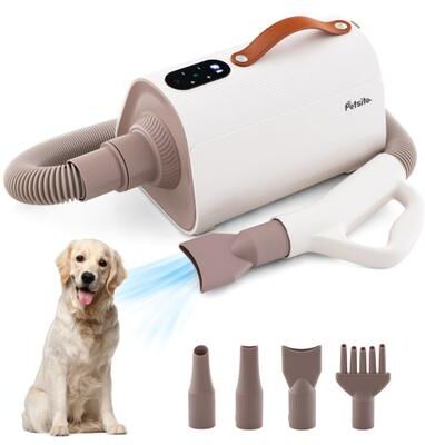 Costway Dog Cat Hair Blower with Negative Ion Function and Adjustable Temperature