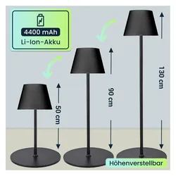Casativo, Stehlampe, Moderne höhenverstellbare LED-Stehlampe (450 lm)