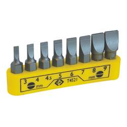 C.K T4521 Bit-Set 8teilig Schlitz