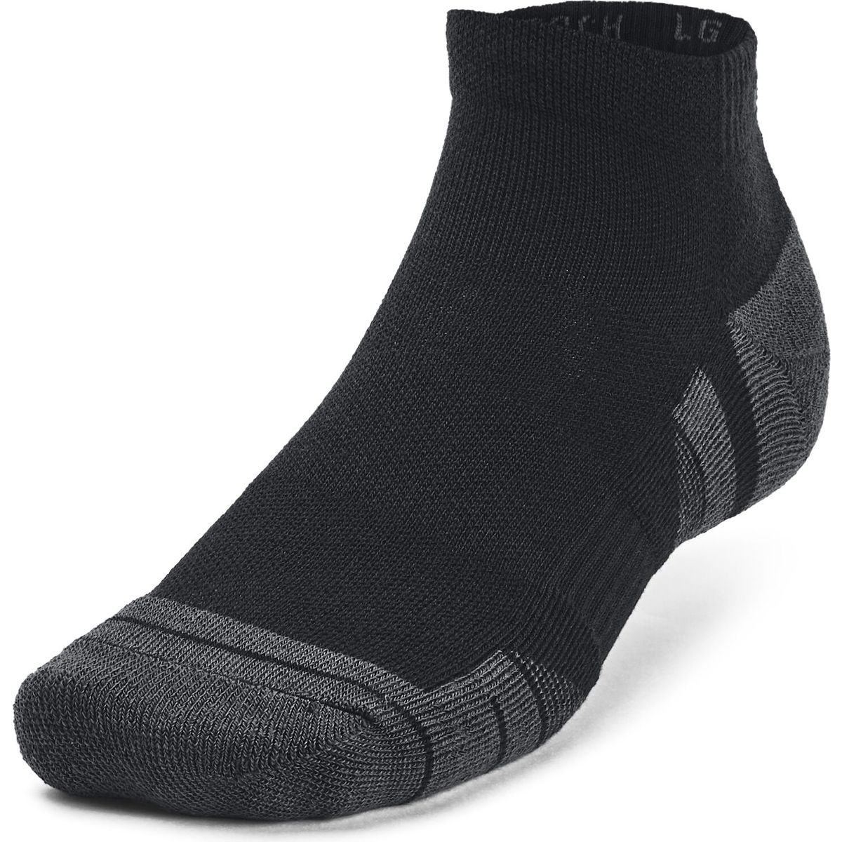 Under Armour Performance Tech 3pk Low black jet gray (001) M 1379504-001-MD