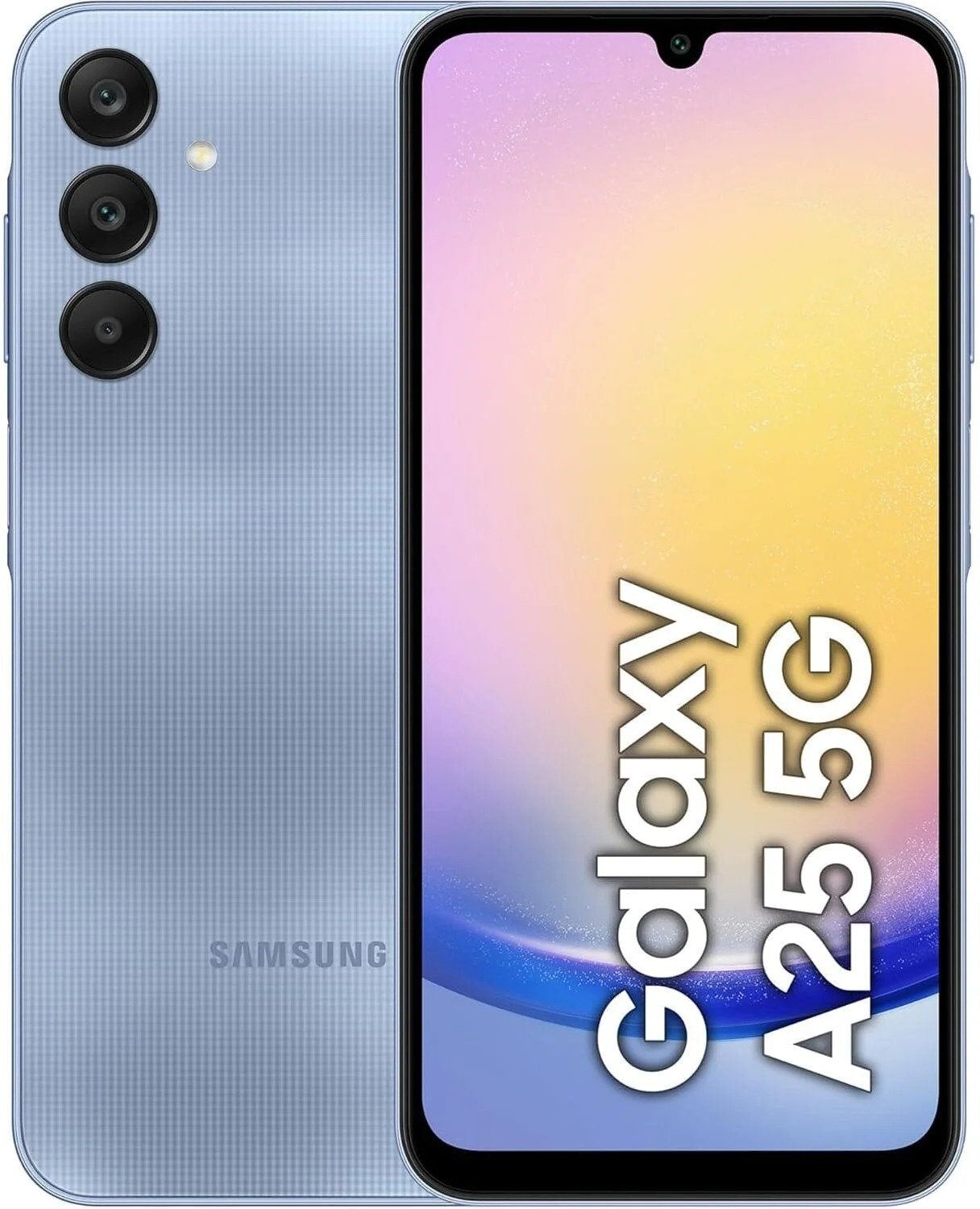 SAMSUNG Galaxy A25 5G Dual Sim (6GB+128GB) Light Blue - Unlocked, Used - Very Good