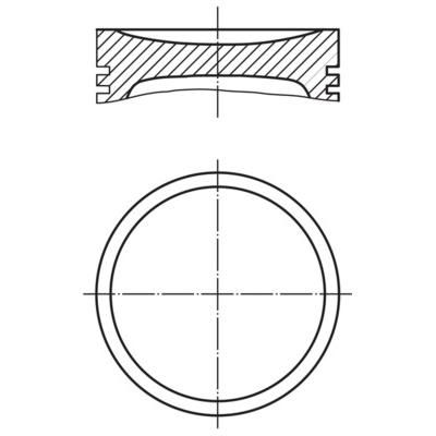 MAHLE Kolben 003 94 01