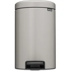 NewIcon Treteimer 12 l, silber
