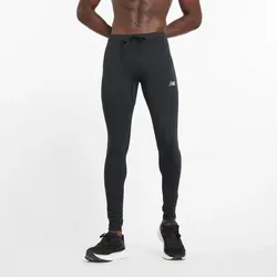 NEW BALANCE Herren Tights NB Sleek Reflective Tight, Größe S in Schwarz Schwarz