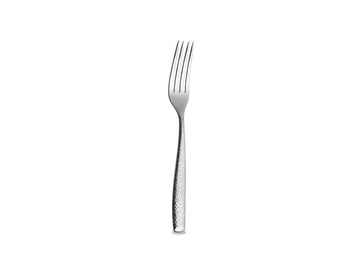Churchill Besteck-Set Besteck Raku Raku Tafelgabel 20,7 cm 4 mm, 12 Stück Silber, 12 Personen, Edelstahl