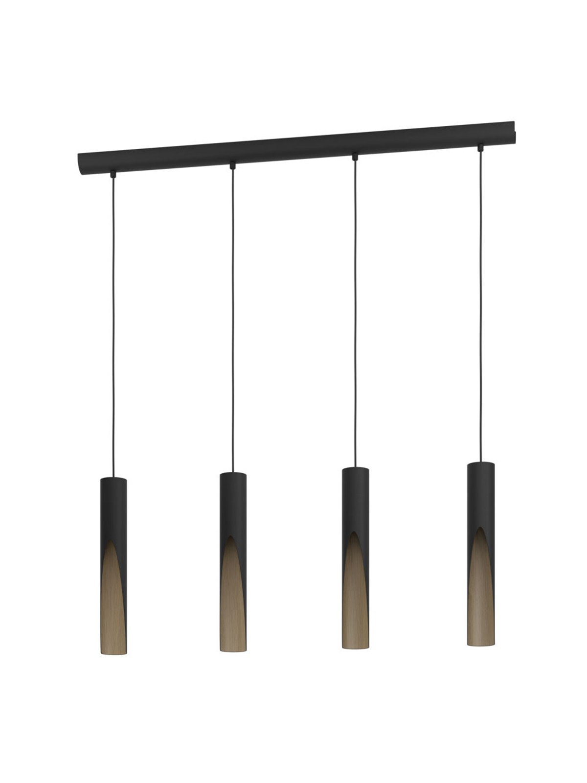 EGLO BARBOTTO LONG TABLE 4L GU10 SCHWARZ/EG FSC