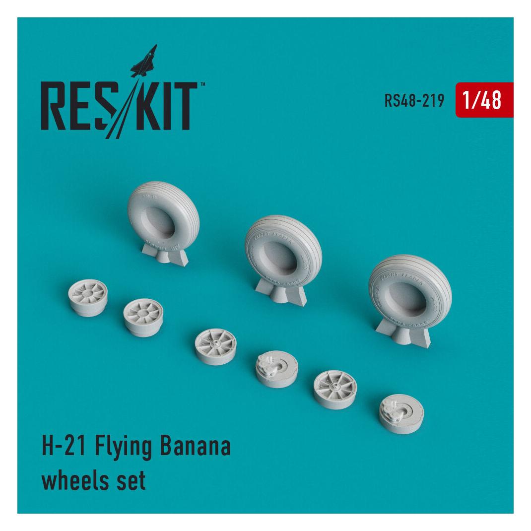 ResKit H-21 Flying Banana wheels set (RS48-0219)