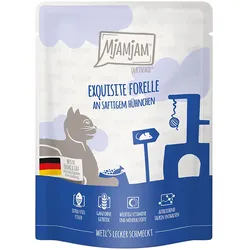 MjAMjAM Quetschie Forelle Huhn 6x300 g