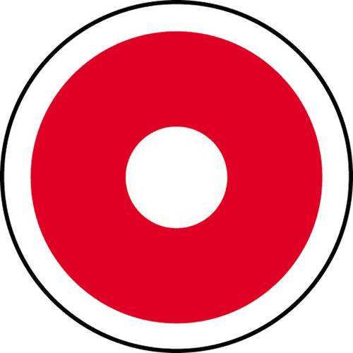 SafetyMarking 21.2726 Hinweisschild Automatischer Brandmelder Folie selbstklebend (Ø) 100mm 100mm 1St.