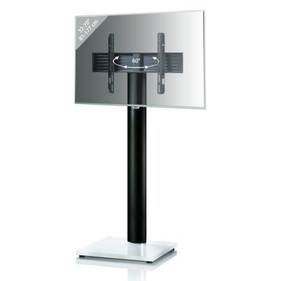 Wohnzimmertisch VCM "Universal TV Fernseh Ständer Standfuß Rollen Onu", weiß (weißlack), B:68cm T:54cm, Regale, TV-Board
