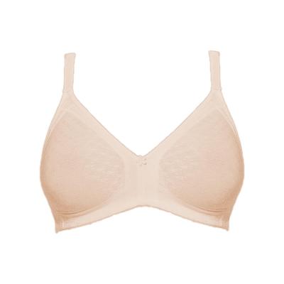Bügelloser BH SUSA "BH ohne Bügel Topsy", Damen, Gr. 90, Cup E, beige (shell), Stoff, Obermaterial: 40% Baumwolle CO. 30% Polyamid PA. 30% Elasthan EL., BHs