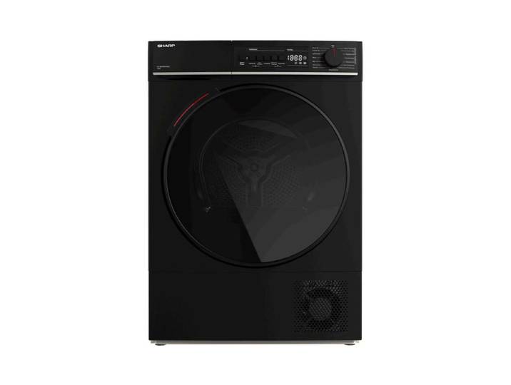 Sharp KD-WNHB0S9GMC Wäschetrockner Schwarz rechts