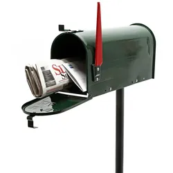 Helloshop26 - US-Briefkasten amerikanisches Design grün Briefständer 16_0000337
