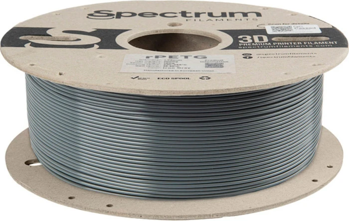 Filament Spectrum rPETG 1.75mm Iron Grey 1Kg