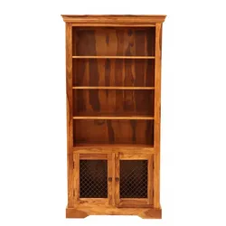 Bücherregal Jali 100x200x45 aus indischem Sheesham-Massivholz