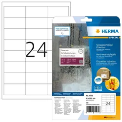HERMA 4582 Druckeretikett Weiß Selbstklebendes Druckeretikett