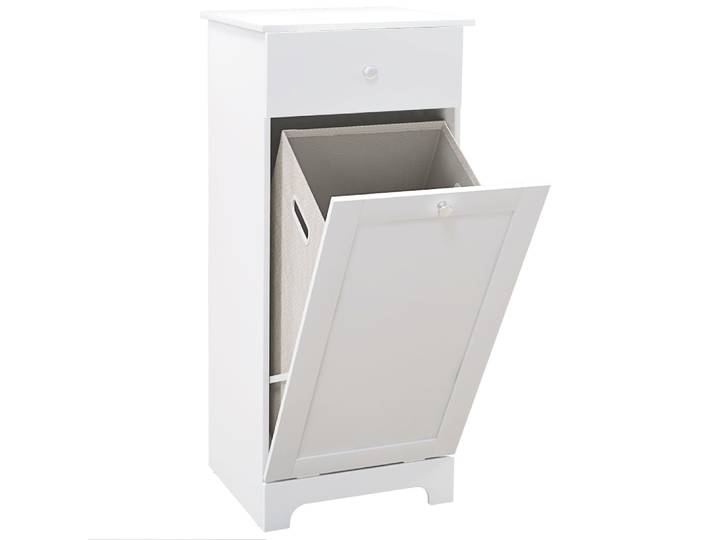 Meuble de salle de bain avec panier à linge meuble de rangement tiroir
