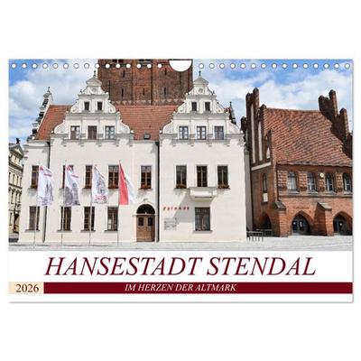 Hansestadt Stendal (Wandkalender 2026 DIN A4 quer), CALVENDO Monatskalender