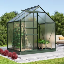 Vitavia Gewächshaus "Comet 2500",smaragd,2,5 m2