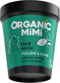 Organic Mimi Máscara Capilar Óleo Argão Extrato Amora