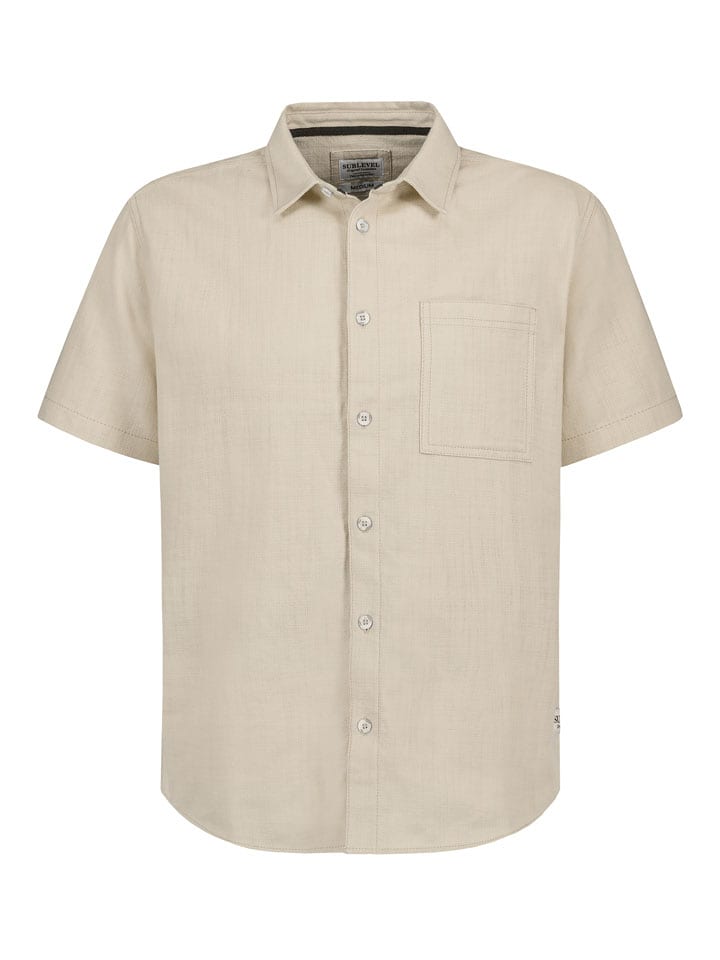 Sublevel Hemd in Beige - M