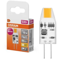 OSRAM G4 LED PIN Micro 10 260° 1W 927 Clear G4