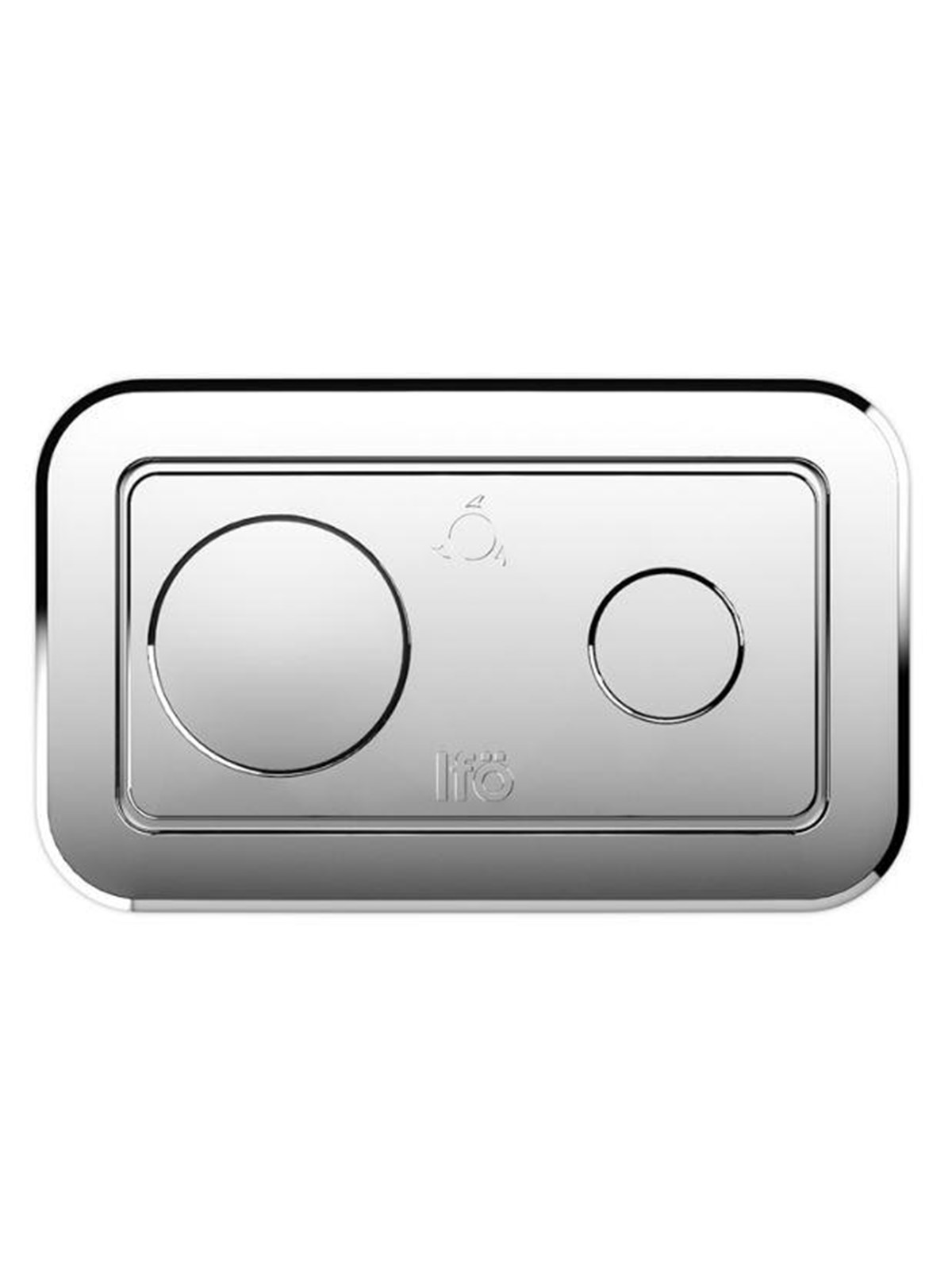 Ifö spira/spira art push button complete chrome