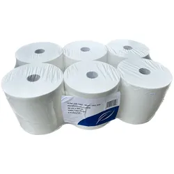 6 Rollen Handtuchrollen TAD-Qualität – 200 m x 20 cm, 1-lagig – weiß