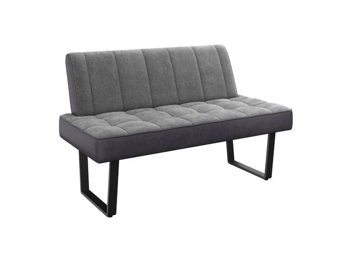 Sitzbank Hellgrau Pag B: 140 cm