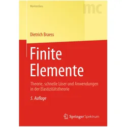 Finite Elemente, Fachbücher von Dietrich Braess